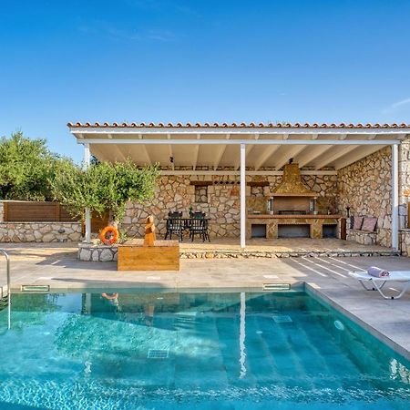Astarte Villas - Astra Private Villas With Pool Vasilikos  Bagian luar foto