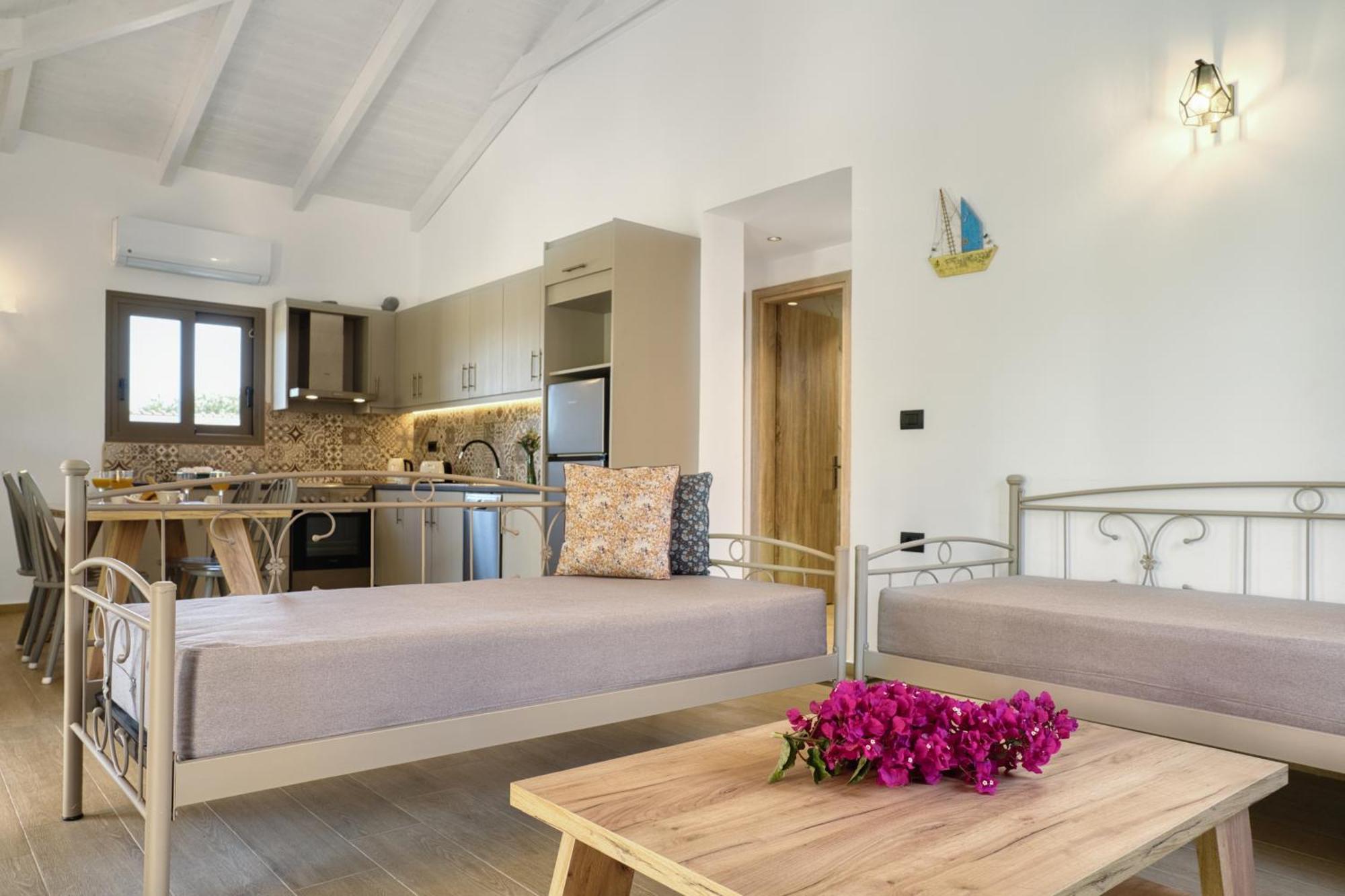 Astarte Villas - Astra Private Villas With Pool Vasilikos  Bagian luar foto