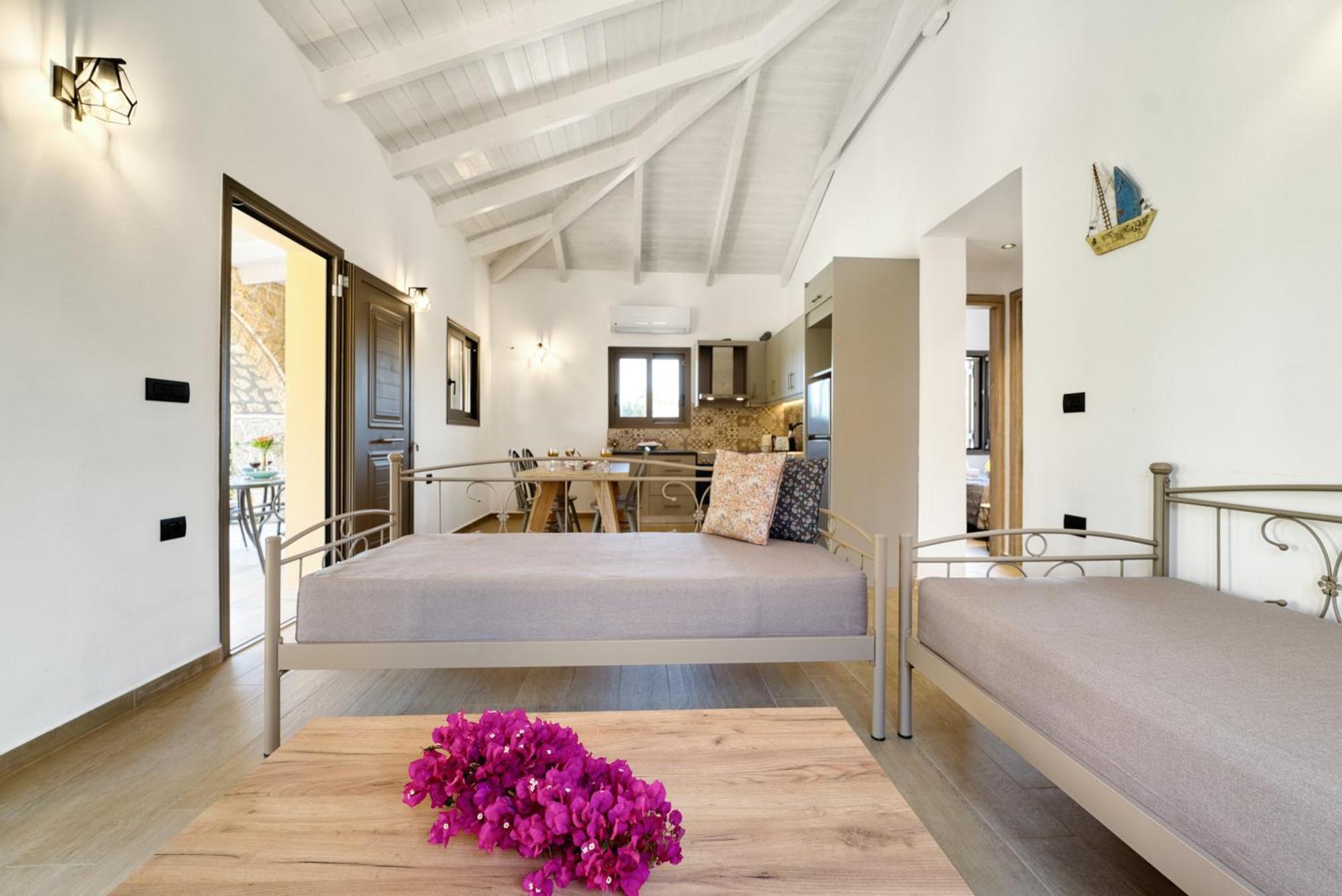 Astarte Villas - Astra Private Villas With Pool Vasilikos  Bagian luar foto