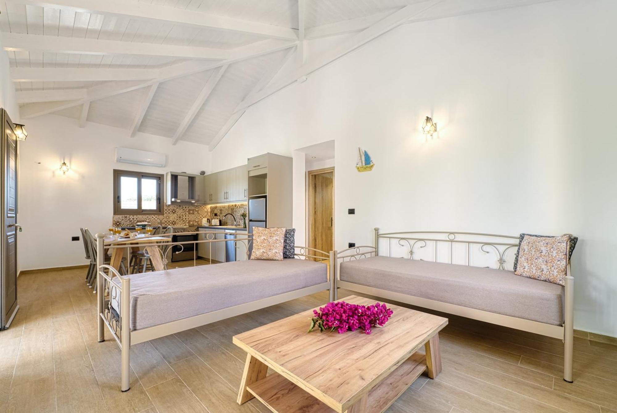 Astarte Villas - Astra Private Villas With Pool Vasilikos  Bagian luar foto