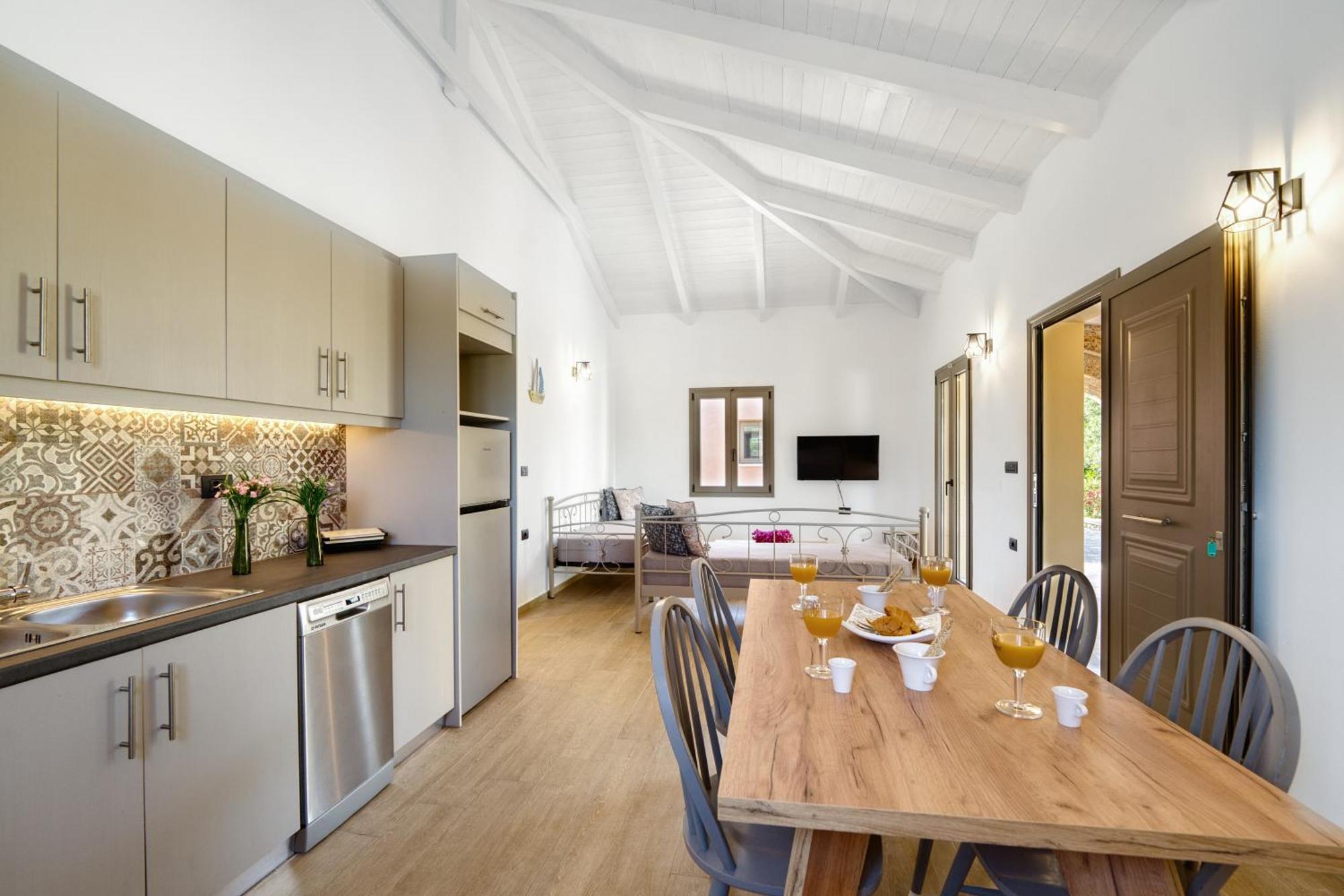 Astarte Villas - Astra Private Villas With Pool Vasilikos  Bagian luar foto
