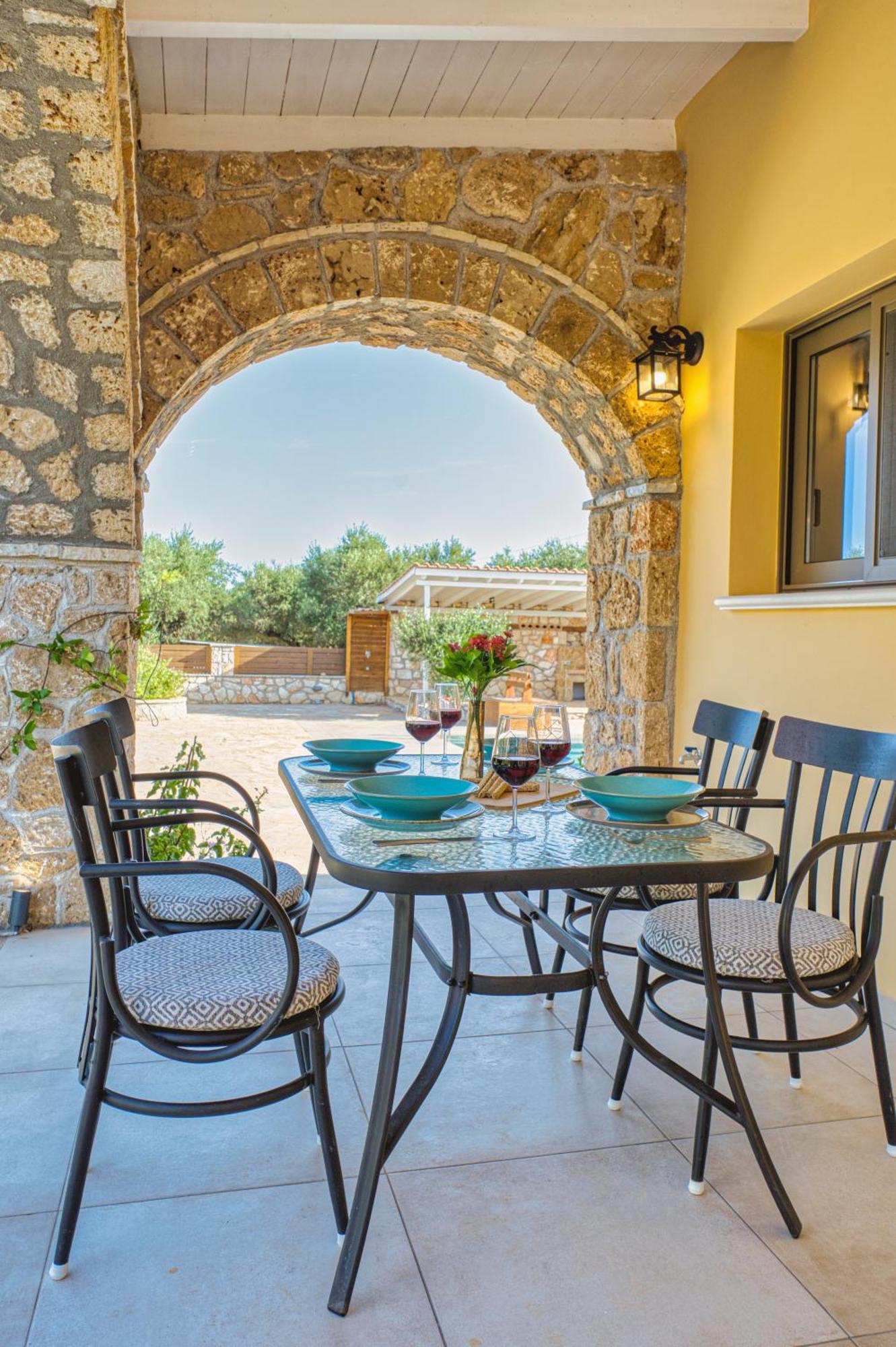 Astarte Villas - Astra Private Villas With Pool Vasilikos  Bagian luar foto