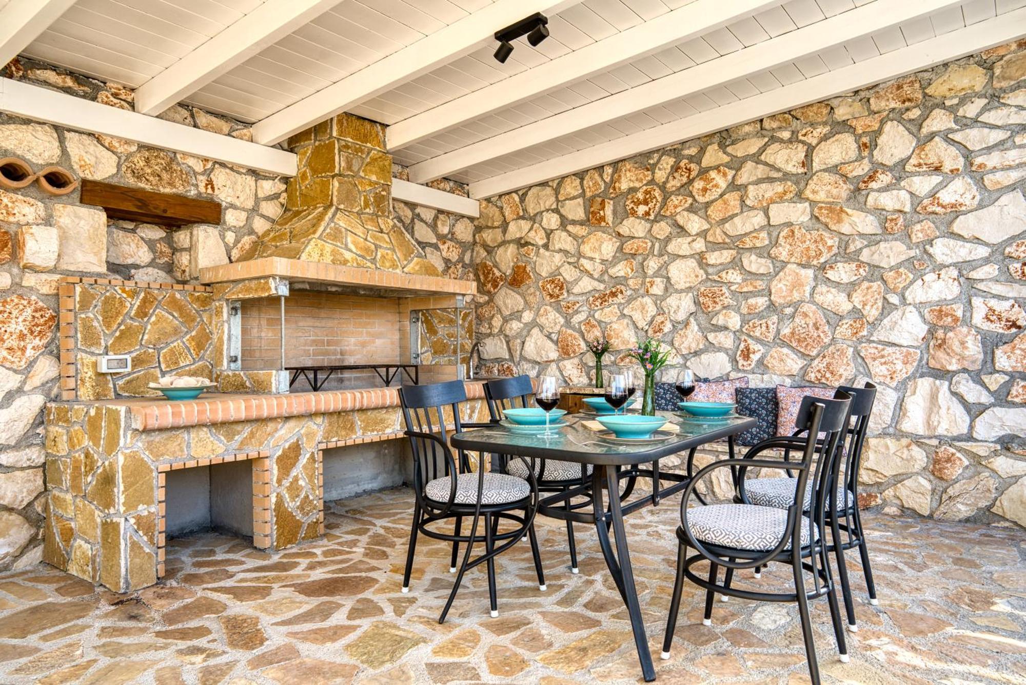 Astarte Villas - Astra Private Villas With Pool Vasilikos  Bagian luar foto